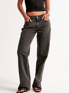 ABERCROMBIE & FITCH THE BAGGY LOW RISE
